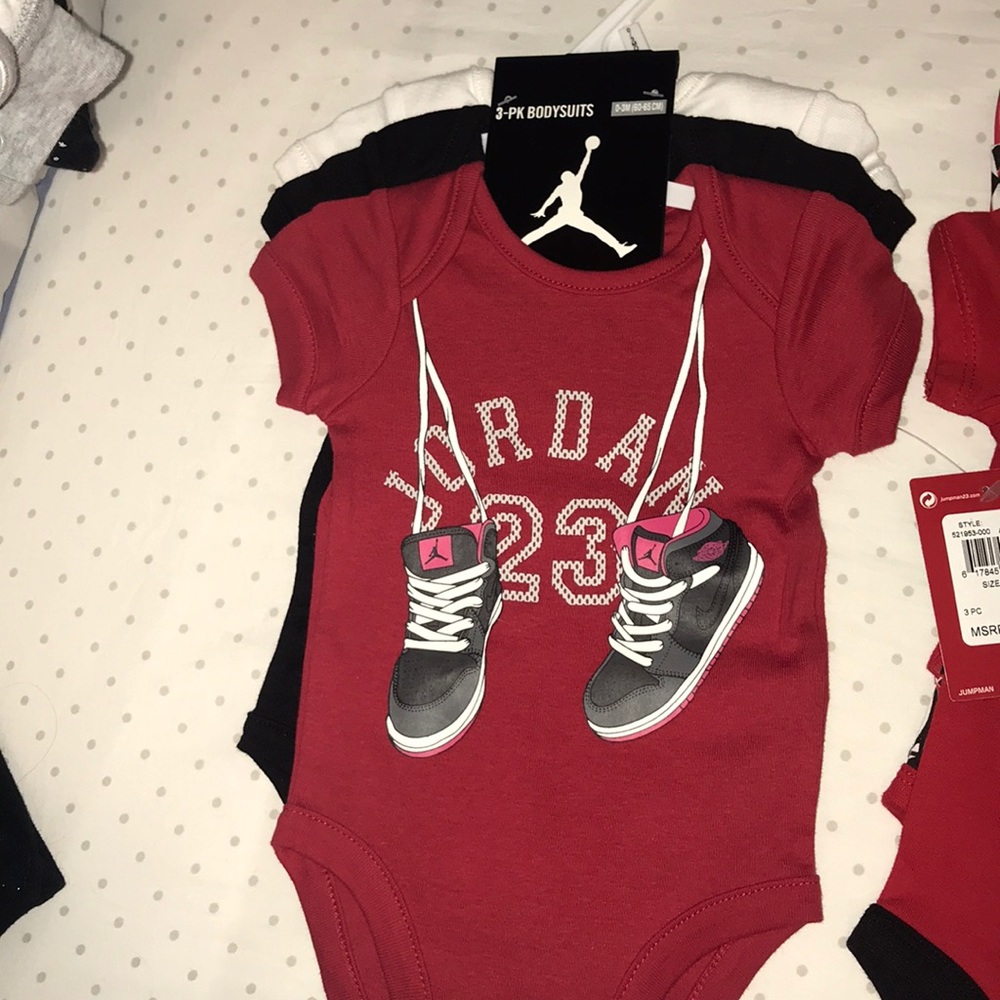 Jordan bodysuits